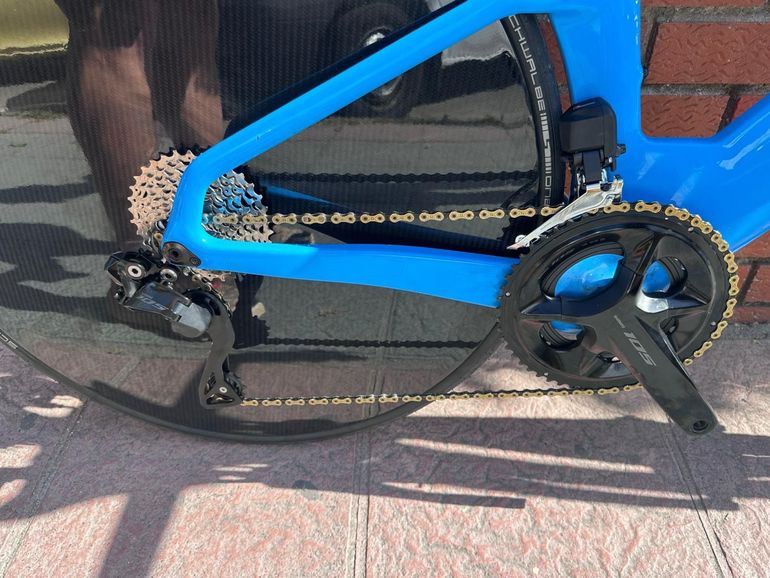 Used Dolan TR1 Shimano 105 Di2 2023 Road & Gravel, Blue — image 3 of 11