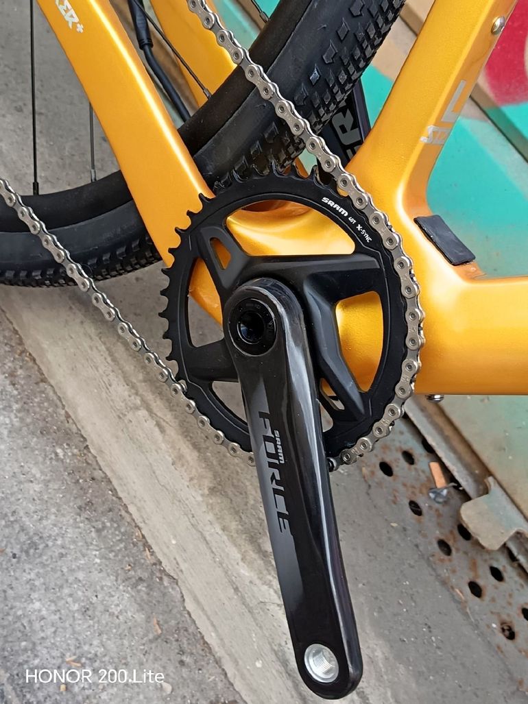 Used Alpha Bikes Alpha Bikes Custom SRAM Force 2025 Road & Gravel, Orange — image 7 of 8