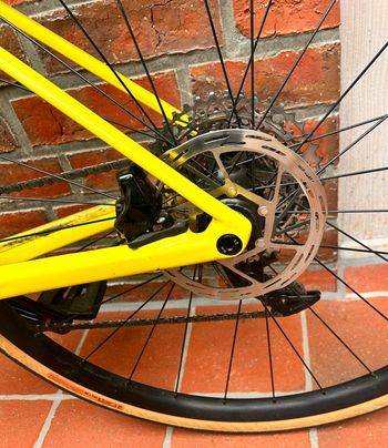 Used BMC Roadmachine X TWO 2023 2023 Road & Gravel, Orange — image 9 of 12