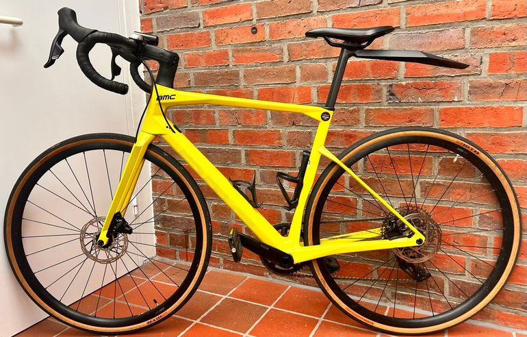 Used BMC Roadmachine X TWO 2023 2023 Road & Gravel, Orange — image 1 of 12