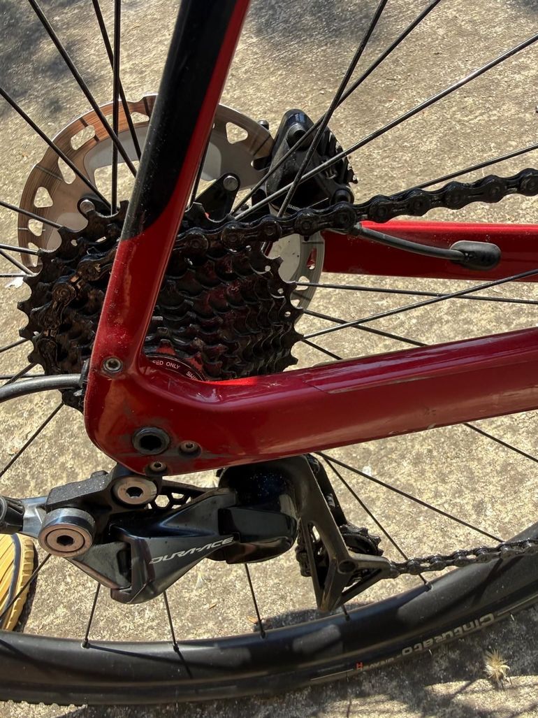 Used Trek Domane SL 6 2022 2022 Road & Gravel, Red — image 4 of 4