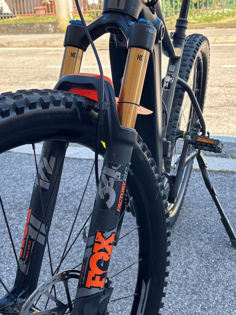 Used Giant Fathom E+ 2 Pro 29 Electric Bike 2020 2020 Mountainbike, Light Gray, 29 — image 5 of 6
