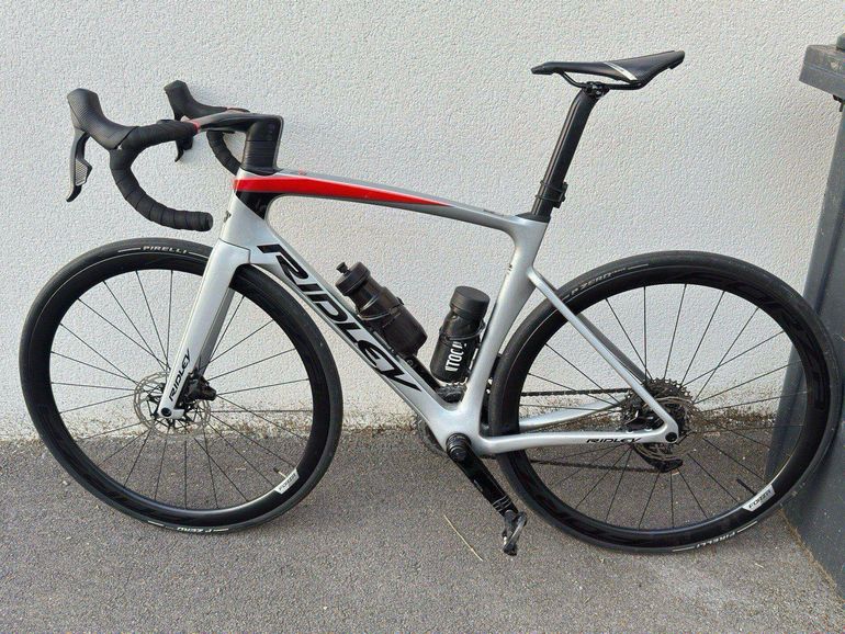 Used Ridley Noah Disc - Sram Rival AXS 2x12sp 2024 2024 Road & Gravel, Light Gray — image 8 of 8