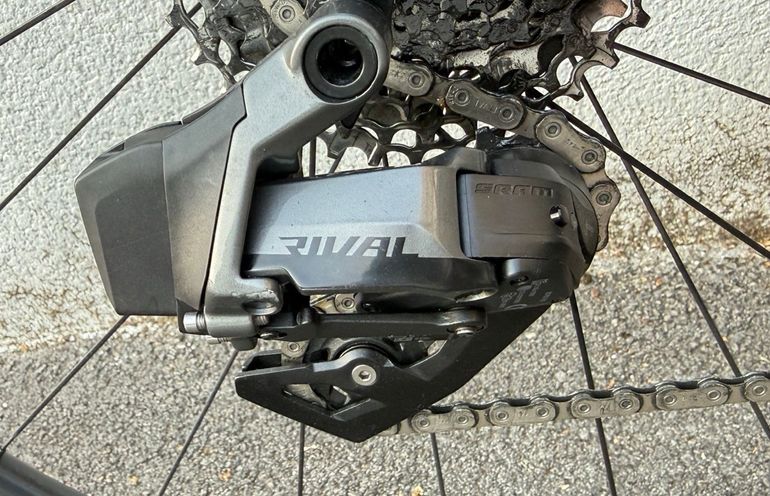 Used Ridley Noah Disc - Sram Rival AXS 2x12sp 2024 2024 Road & Gravel, Light Gray — image 3 of 7