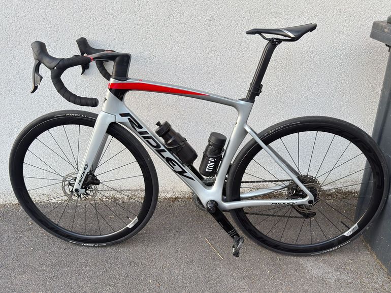 Used Ridley Noah Disc - Sram Rival AXS 2x12sp 2024 2024 Road & Gravel, Light Gray — image 2 of 7