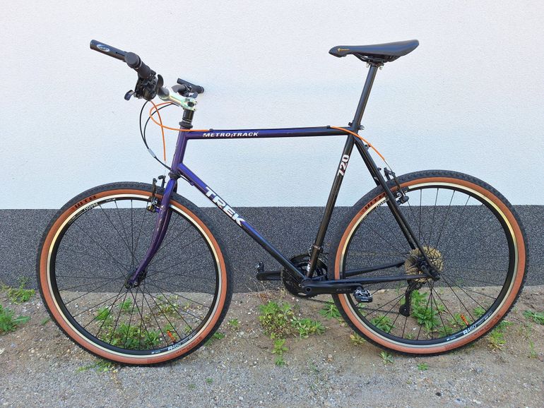 Used Trek 720 1993 1993 Road & Gravel, Purple — image 9 of 10