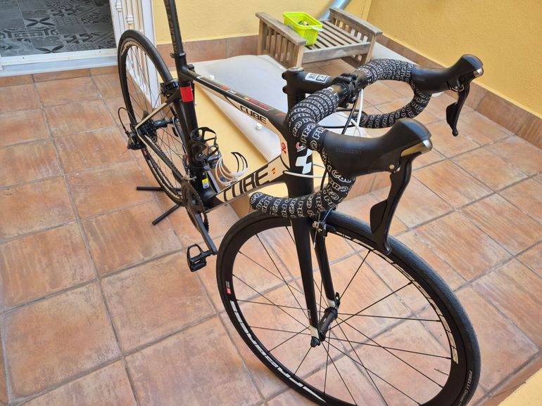 Used CUBE attain gtc 2016 2016 Road & Gravel, Negro — image 2 of 6