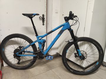 Použité CUBE STEREO 140 HPC Race 27.5 2018 2018 MTB