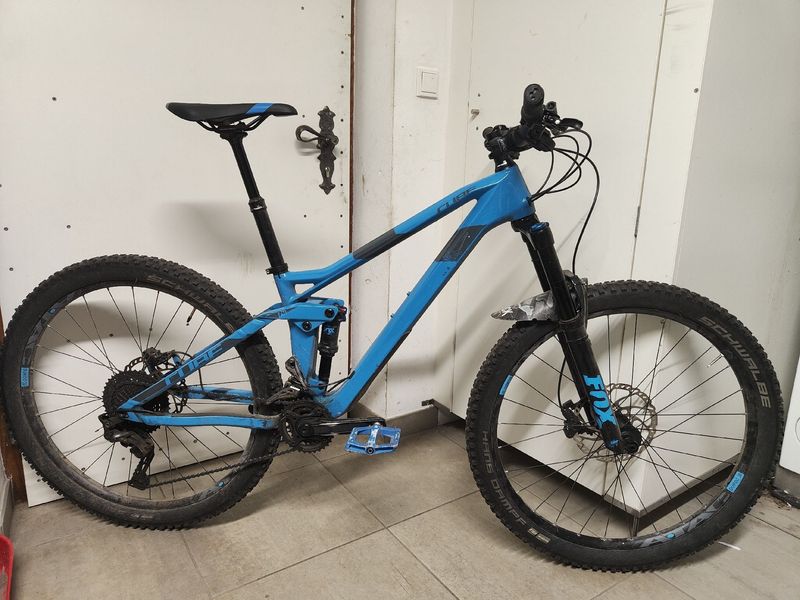 Brugt CUBE STEREO 140 HPC Race 27.5 2018 2018 MTB