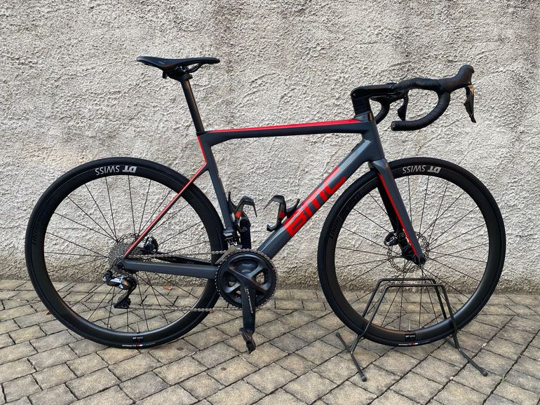 Used BMC Teammachine Shimano Ultegra Di2 2019 Road & Gravel, Gris claro — image 1 of 6