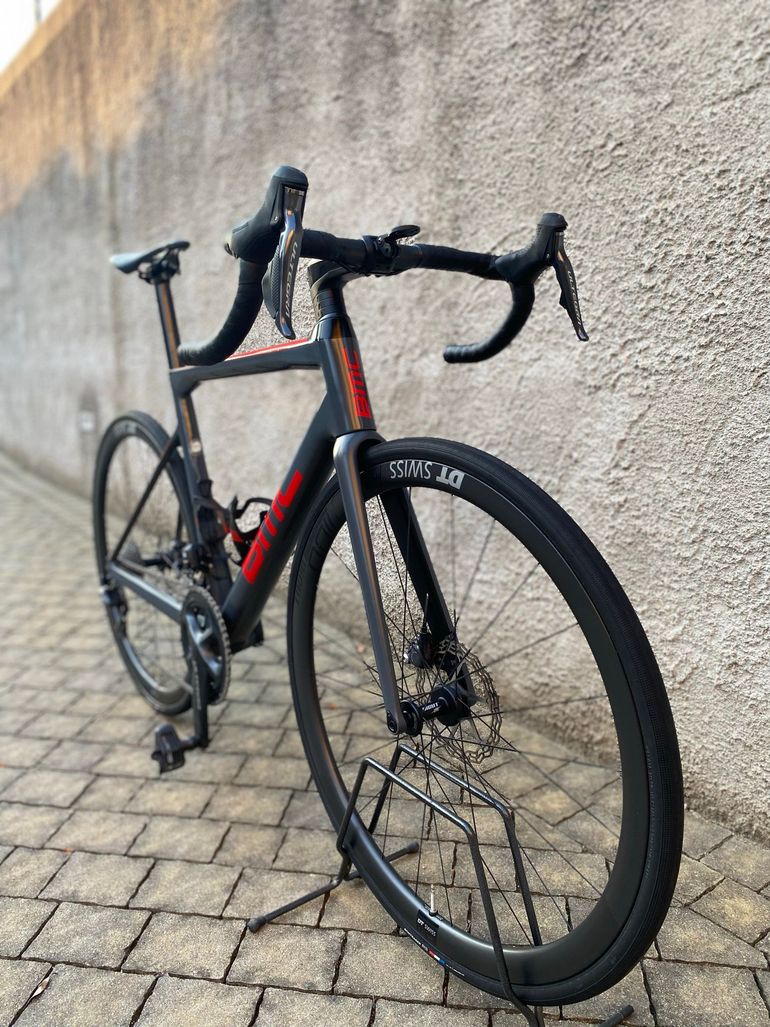 Used BMC Teammachine Shimano Ultegra Di2 2019 Road & Gravel, Gris claro — image 4 of 6