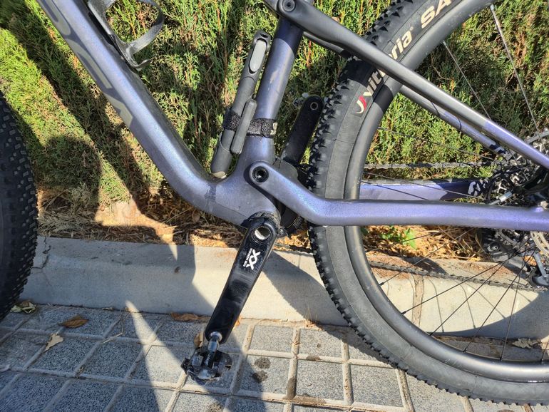 Used Orbea Oiz SRAM XX1 Eagle AXS 2025 Mountainbike, Purple — image 4 of 5