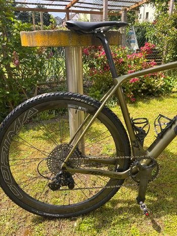 Used Look 765 Campagnolo Ekar 2024 Road & Gravel, Green — image 2 of 5