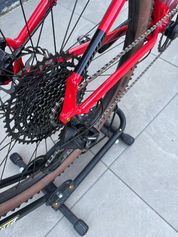 Used Cannondale Trail 7 2023 2023 Mountainbike, Red — image 4 of 5