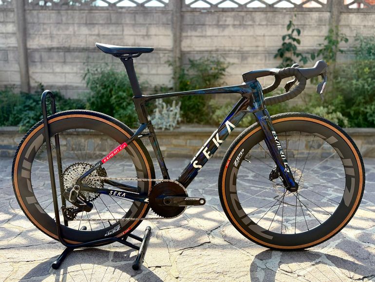 Used Seka exaero gr Seka exaero gr Custom SRAM Force eTap AXS 2026 Road & Gravel, Blue — image 1 of 7