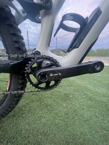 Used Specialized Stumpjumper EVO Expert - SRAM GX Eagle AXS, FOX Performance Elite 2023 2023 Mountainbike, White — image 3 of 8
