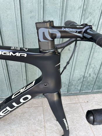 Used Pinarello Dogma F10 Disk Frameset 2021 Frameset 2021 Road & Gravel, Black — image 2 of 8