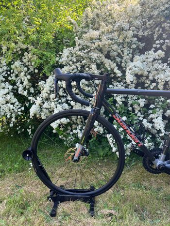 Used Standert Kreissäge DISC Doom Grey Shimano 105 7150 12speed Di2 Groupset 2024 2024 Road & Gravel, Schwarz — image 6 of 14