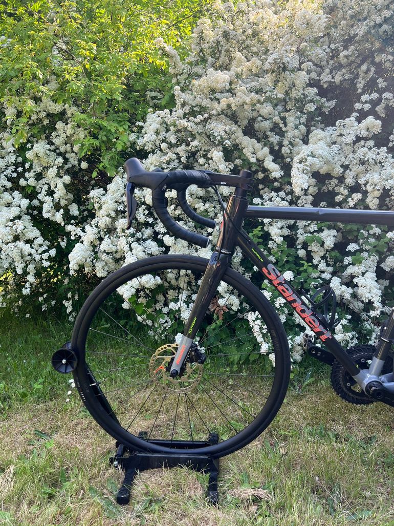 Used Standert Kreissäge DISC Doom Grey Shimano 105 7150 12speed Di2 Groupset 2024 2024 Road & Gravel, Schwarz — image 6 of 14