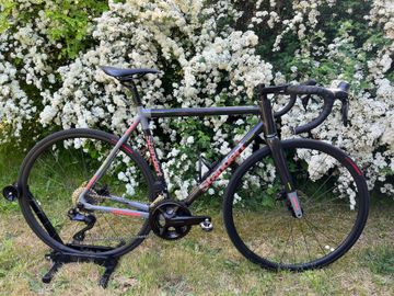 Used Standert Kreissäge DISC Doom Grey Shimano 105 7150 12speed Di2 Groupset 2024 2024 Road & Gravel