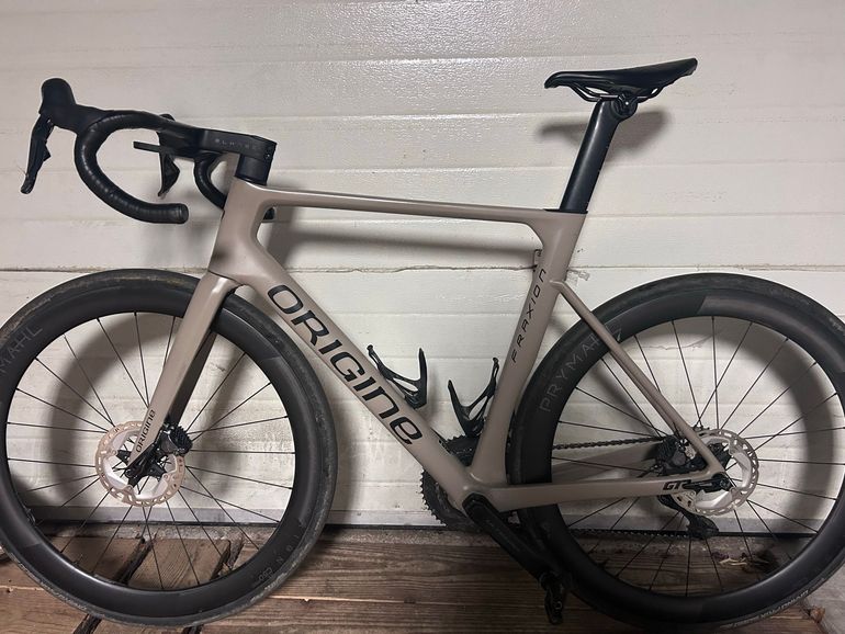 Used Origine Fraxion GTR Shimano Ultegra Di2 2024 Road & Gravel, White — image 3 of 8