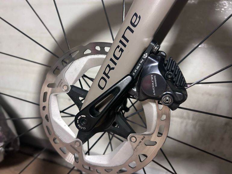 Used Origine Fraxion GTR Shimano Ultegra Di2 2024 Road & Gravel, White — image 6 of 8