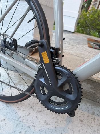 Used Canyon Endurace CF SL 8 Disc 2022 2022 Road & Gravel, Light Gray — image 4 of 8