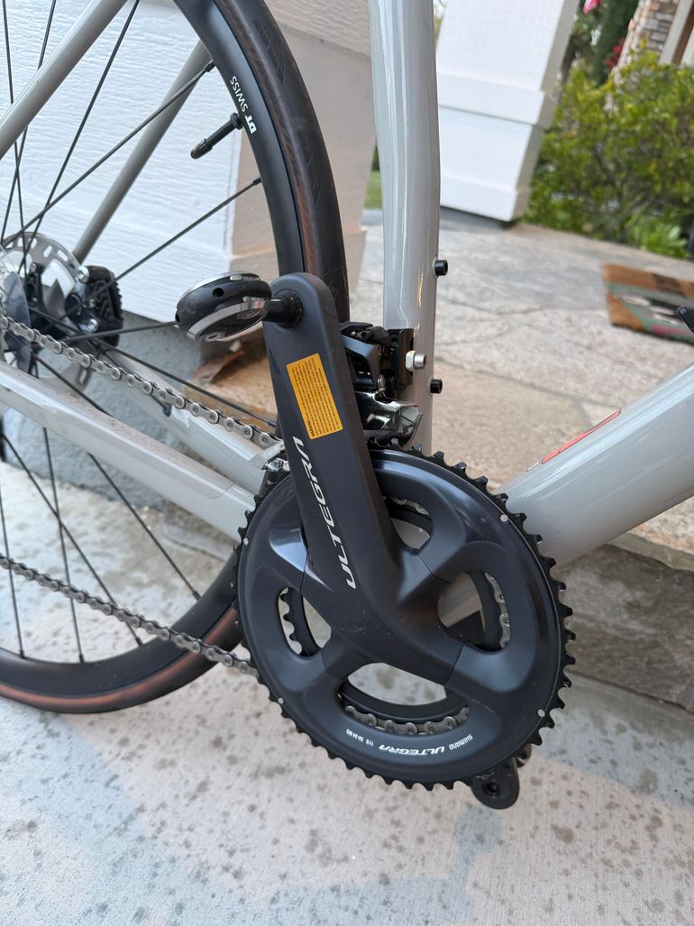 Used Canyon Endurace CF SL 8 Disc 2022 2022 Road & Gravel, Light Gray — image 4 of 8