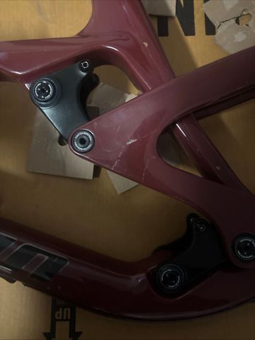 Gebrauchtes Propain TYEE 6 CF phantom 2023 Frameset 2023 Mountainbike, Rot, 27.5, 29 — Bild 5 von 5