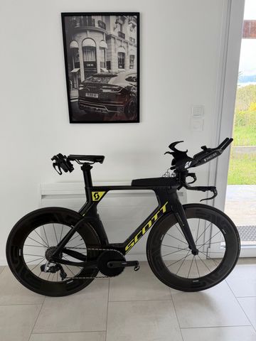 Scott Plasma RC (HMX) mech/Di2 Frame Set 2017 Frameset 2017 Road & Gravel usato, Nero — immagine 2 di 3