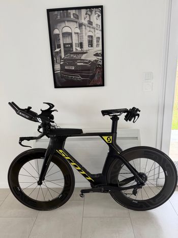Used Scott Plasma RC (HMX) mech/Di2 Frame Set 2017 Frameset 2017 Road & Gravel, Black — image 3 of 3