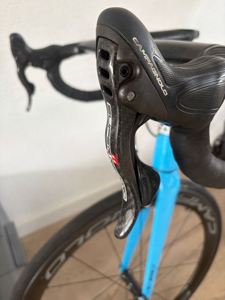 Used Colnago C60 Campagnolo Super Record 2017 Road & Gravel, Blue — image 11 of 15