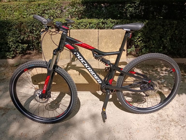 Used ROCKRIDER Full suspension Other Shimano - Mountainbike 2021 Mountainbike, Rot, 27,5 (650B) — image 1 of 11