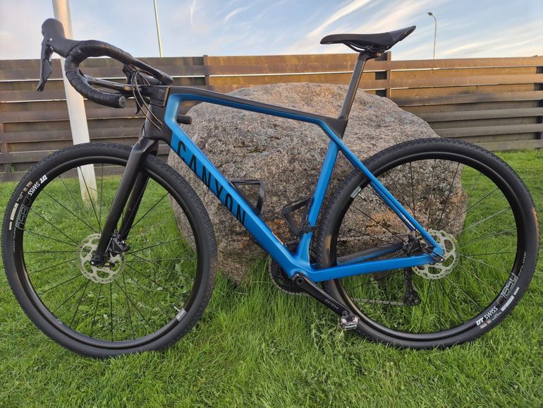 Used Canyon Grail CF SL 7.0 2020 2020 Road & Gravel, Blue — image 6 of 10