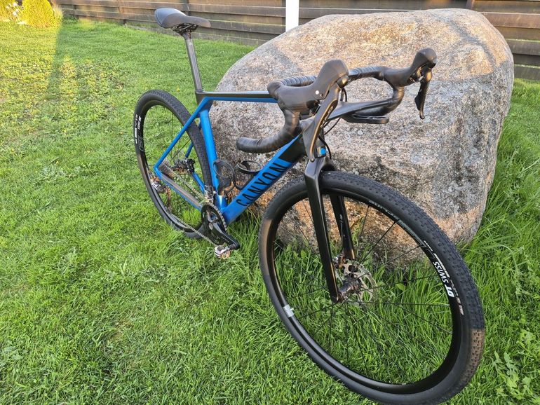 Used Canyon Grail CF SL 7.0 2020 2020 Road & Gravel, Blue — image 2 of 10
