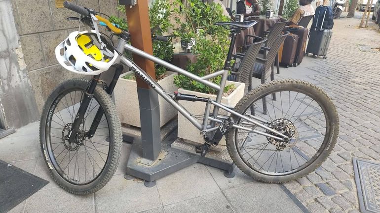 Used marino Marino Custom L-TWOO A2 2024 Mountainbike, Grigio chiaro — image 3 of 10