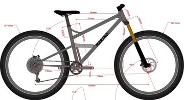 Tweedehands Marino Custom L-TWOO GRT 2024 Mountainbike — afbeelding 11 van 12