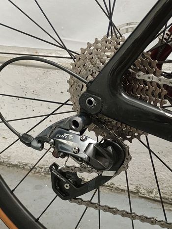 Used Rose TEAM GF FOUR DISC Force 2019 2019 Road & Gravel, Schwarz — image 3 of 10