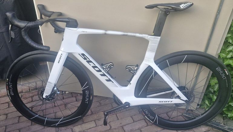 Used Scott Scott Foil RC (2025) - Custom Gloss White - SRAM Red AXS D1 2025 Road & Gravel, White — image 1 of 7