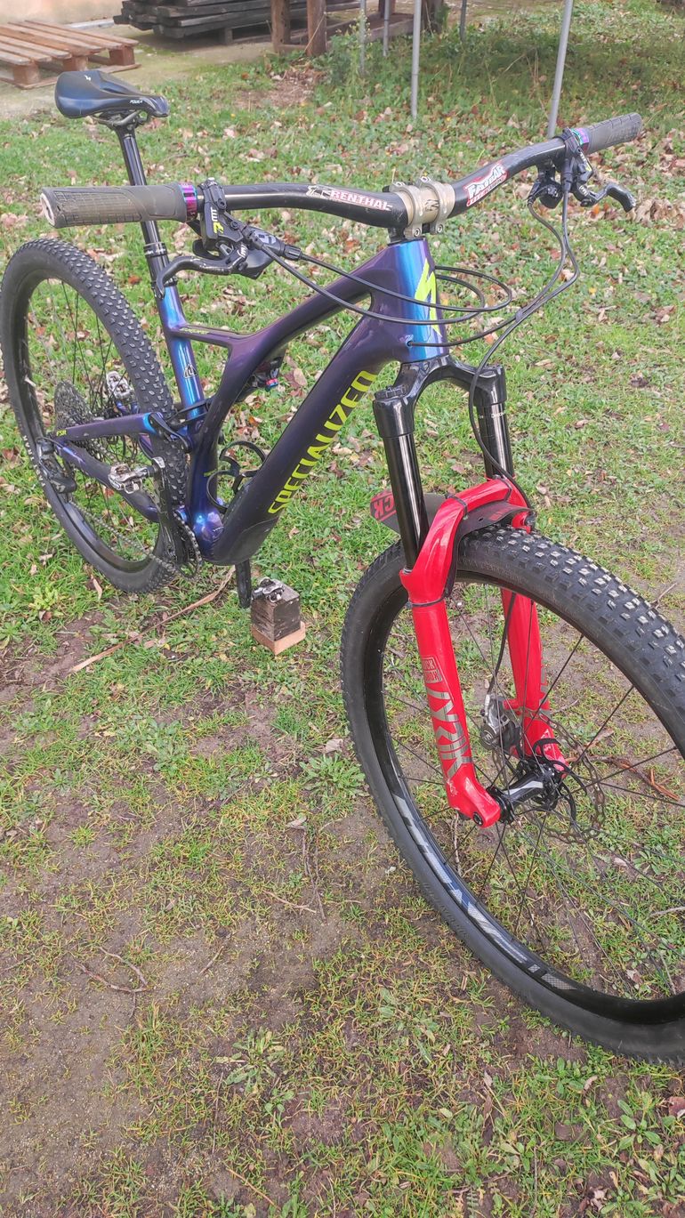 Used Specialized Men's Stumpjumper Comp Carbon 29 - 12-speed 2019 2019 Mountainbike, Blue — image 7 of 7
