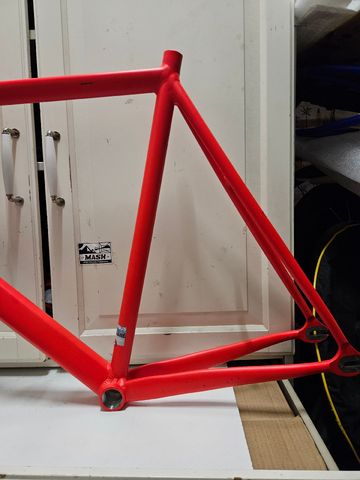 Used Dosnoventa Custom Frameset 2025 Road & Gravel, Red — image 9 of 11