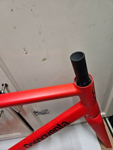 Used Dosnoventa Custom Frameset 2025 Road & Gravel, Red — image 5 of 11
