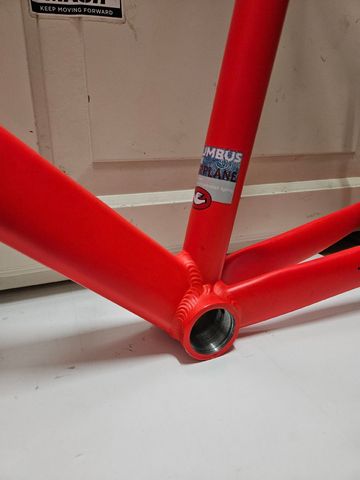 Used Dosnoventa Custom Frameset 2025 Road & Gravel, Red — image 10 of 11