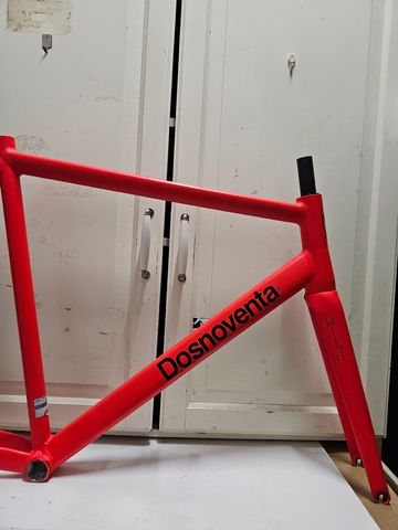 Used Dosnoventa Custom Frameset 2025 Road & Gravel, Red — image 3 of 11
