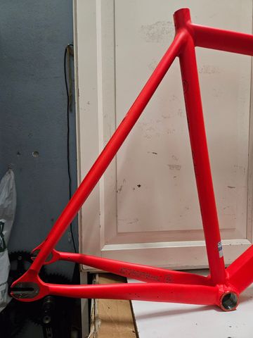 Used Dosnoventa Custom Frameset 2025 Road & Gravel, Red — image 2 of 11
