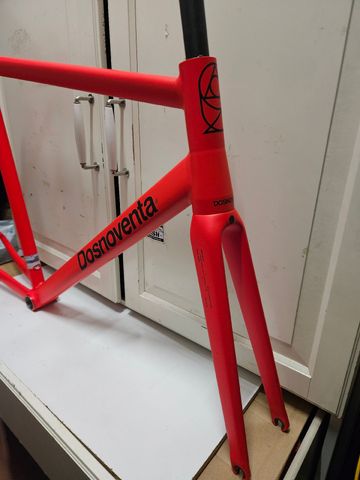 Used Dosnoventa Custom Frameset 2025 Road & Gravel, Red — image 4 of 11