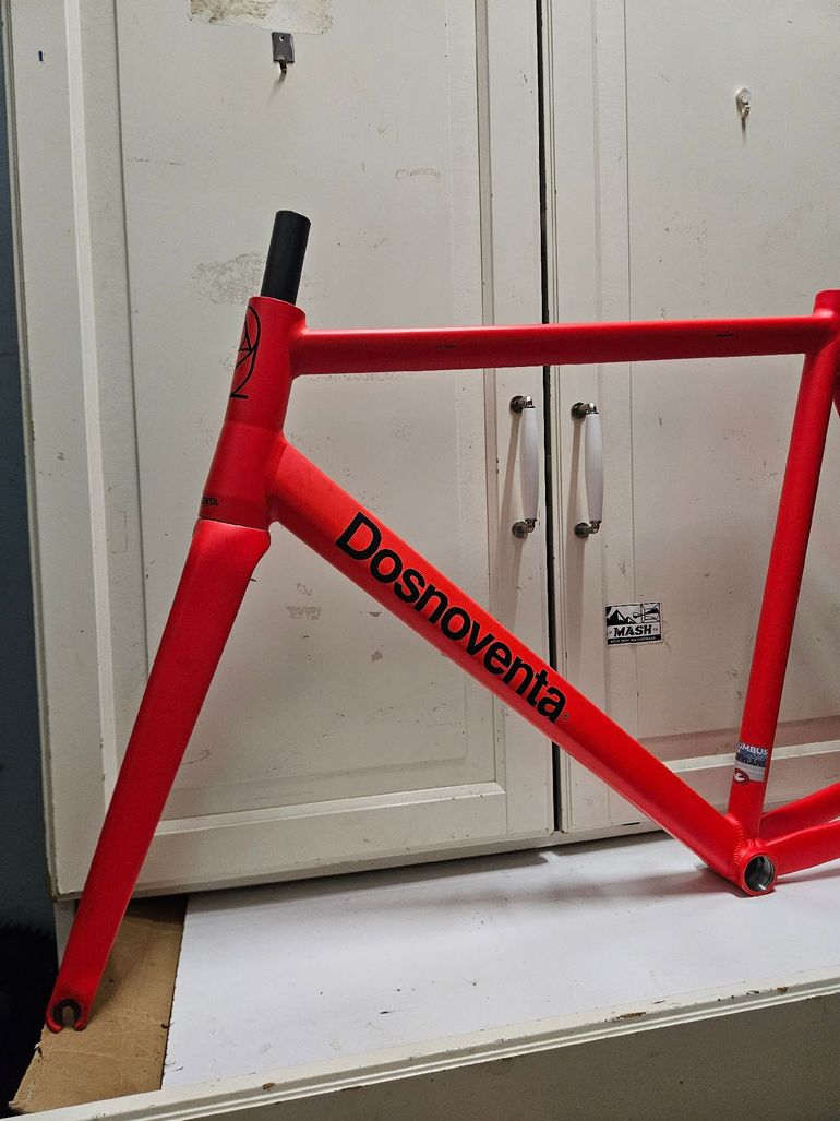 Used Dosnoventa Dosnoventa Custom Frameset 2025 Road & Gravel, Red — image 8 of 11