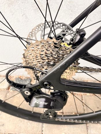 Used CUBE ATTAIN C:62, RACE 2026 2026 Road & Gravel, Black — image 7 of 8