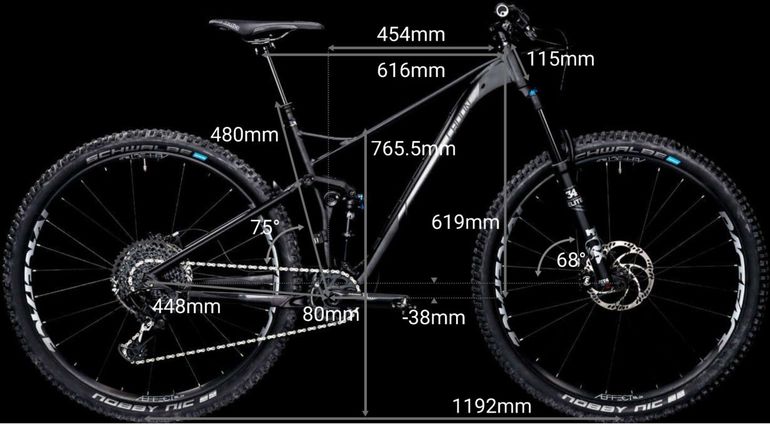 Used Radon Skeen trail SRAM GX Eagle AXS 2018 Mountainbike, Black — image 2 of 8