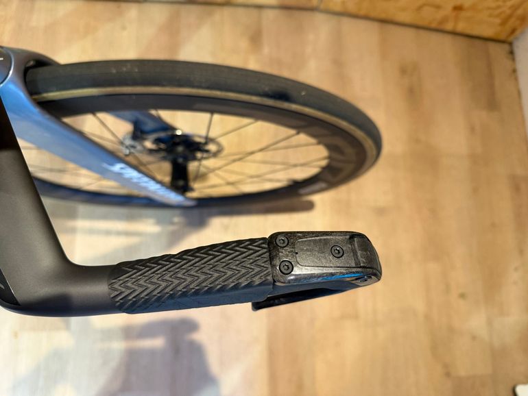 Used Specialized S-Works Shiv TT Disc Module - FACT 11r Carbon 2025 2025 Road & Gravel, Light Gray — image 8 of 12